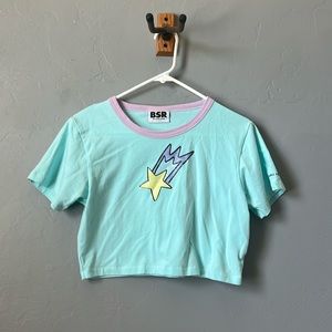 BY SAMII RYAN Shooting Star crop Tee